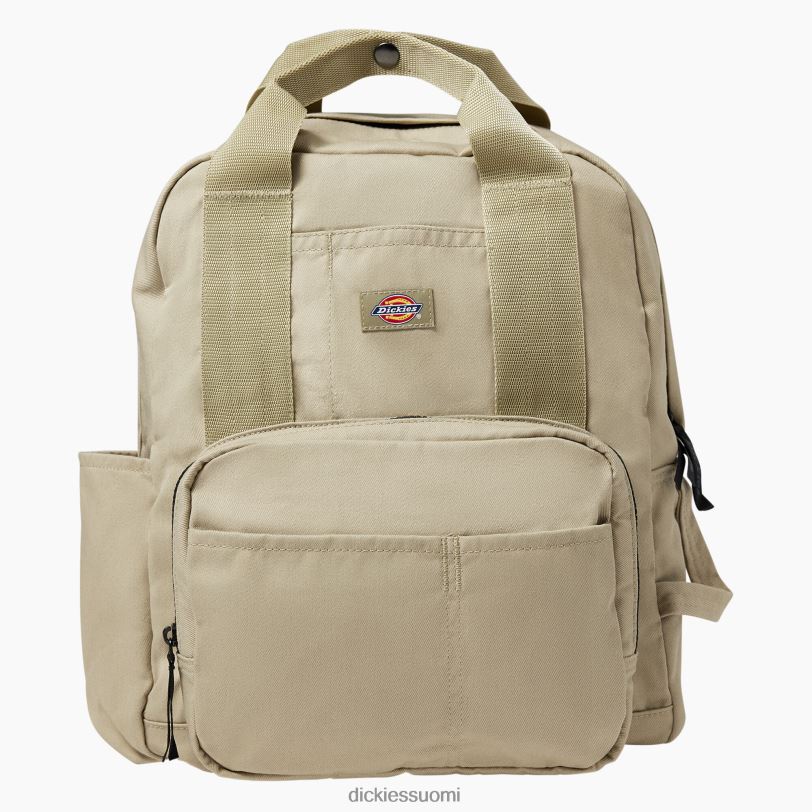 Dickies sukupuolineutraali lissabonin reppu khaki (kh) Lisätarvikkeet Z844X2769