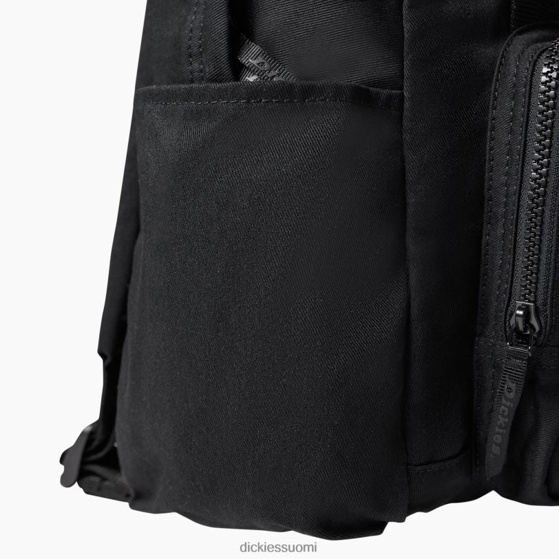 Dickies sukupuolineutraali lissabonin reppu musta (bkx) Lisätarvikkeet Z844X2767