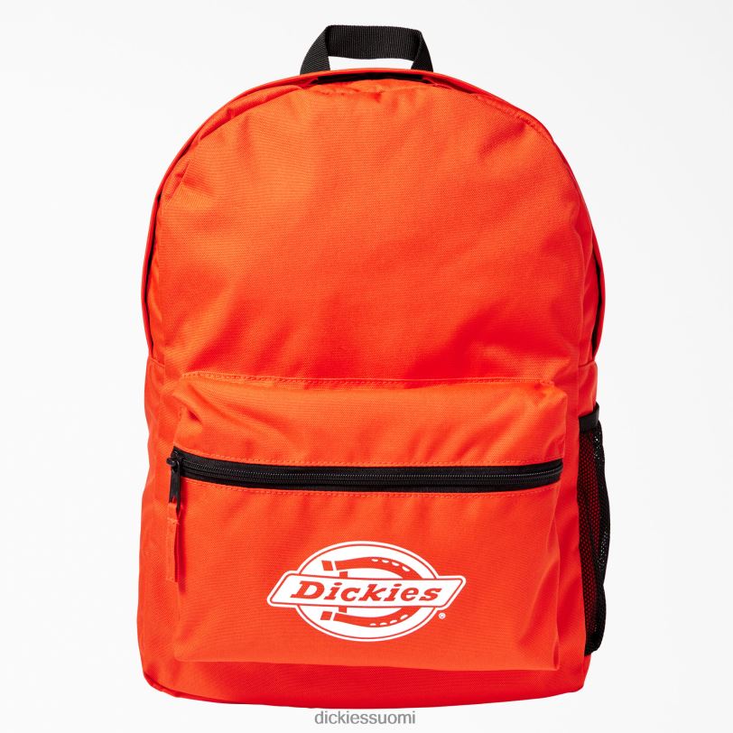 Dickies sukupuolineutraali logoinen reppu oranssi (tai) Lisätarvikkeet Z844X2735