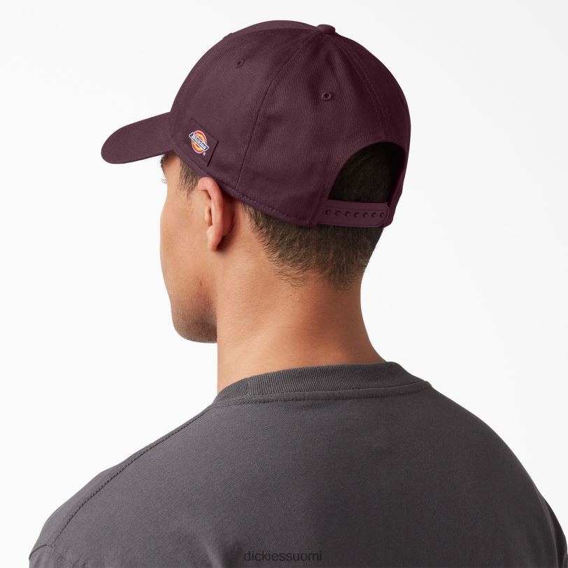 Dickies sukupuolineutraali 874 twill-hattu kastanjanruskea (herra) Lisätarvikkeet Z844X1469