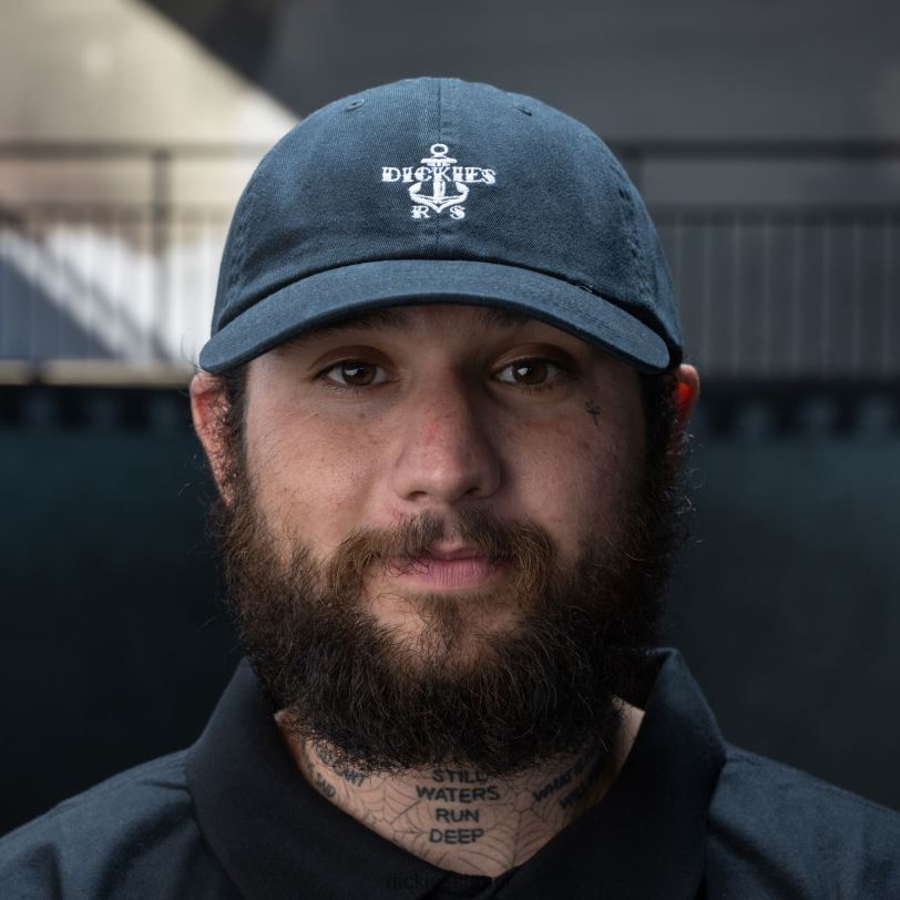 Dickies sukupuolineutraali ronnie sandoval ankkurihattu musta (bkx) Lisätarvikkeet Z844X1697