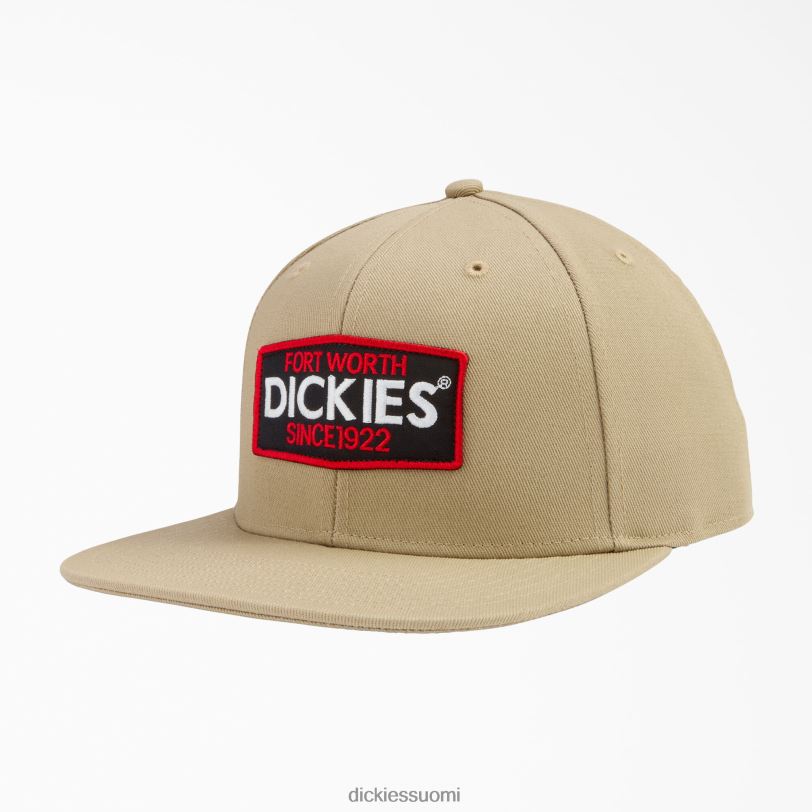 Dickies sukupuolineutraali twill litteä setelihattu aavikon hiekka (ds) Lisätarvikkeet Z844X2900