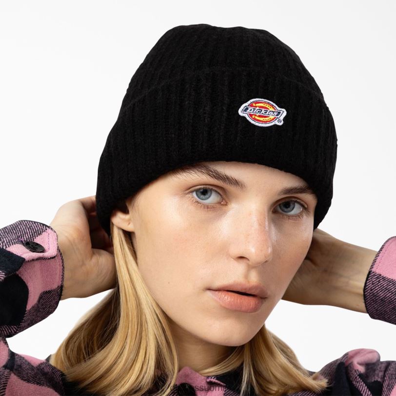 Dickies sukupuolineutraali brewton pipo musta (bk) Lisätarvikkeet Z844X2815