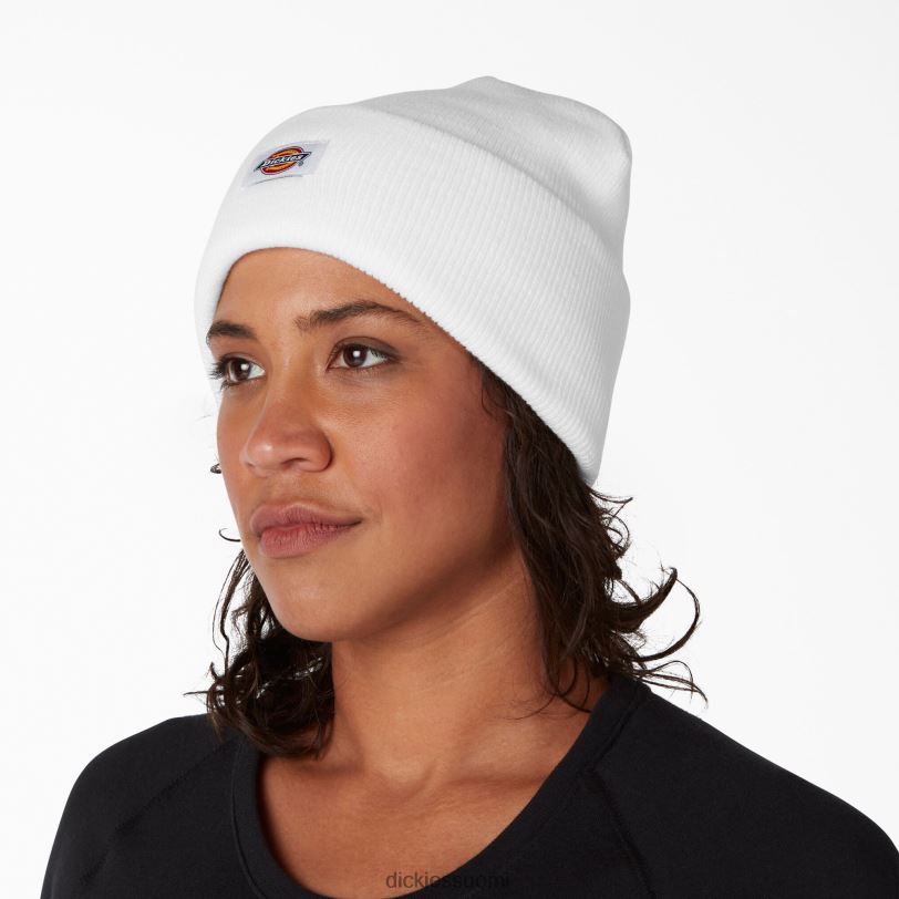 Dickies sukupuolineutraali hihansuut neulottu pipo valkoinen (zwh) Lisätarvikkeet Z844X1507