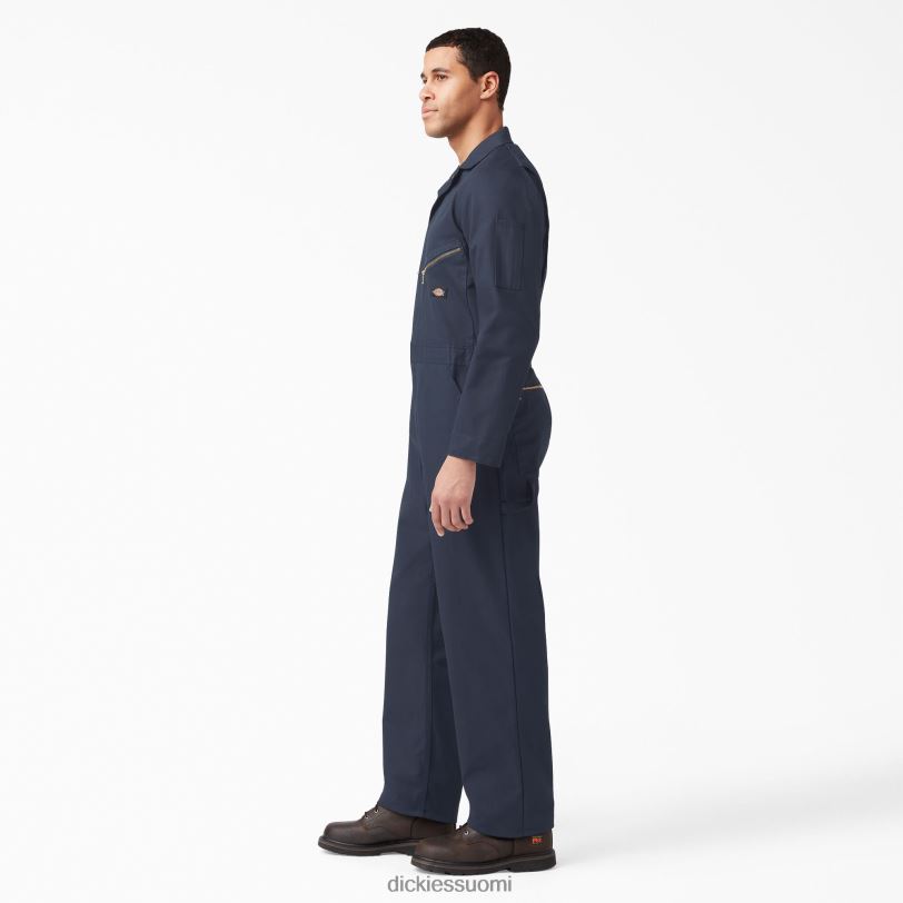 Dickies miehet deluxe sekoitettu pitkähihainen haalari tumma laivasto (dn) työvaatteet Z844X1235