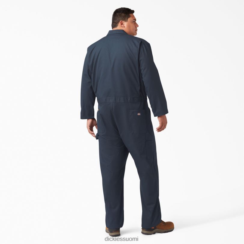Dickies miehet deluxe sekoitettu pitkähihainen haalari tumma laivasto (dn) työvaatteet Z844X1235