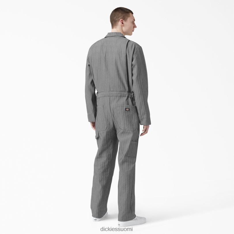 Dickies miehet fisher raidalliset haalarit kalastajaraita (fs) työvaatteet Z844X1304