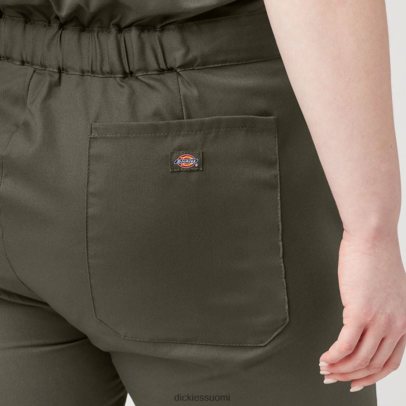 Dickies naiset plus joustavat jäähdyttävät lyhythihaiset haalarit sammaleenvihreä (ms) työvaatteet Z844X1553