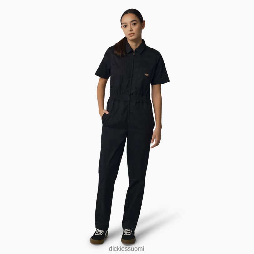 Dickies naiset vale haalarit musta (bkx) työvaatteet Z844X1938