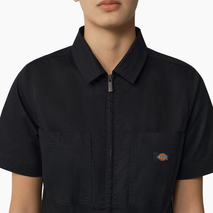 Dickies naiset vale haalarit musta (bkx) työvaatteet Z844X1938