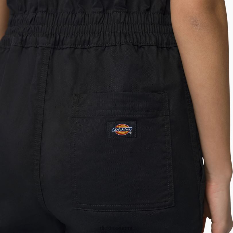 Dickies naiset vale haalarit musta (bkx) työvaatteet Z844X1938