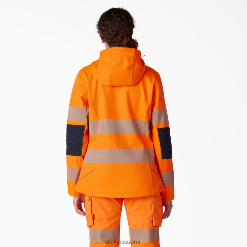 Dickies naiset hi vis performance softshell-takki oranssi (tai) työvaatteet Z844X2353