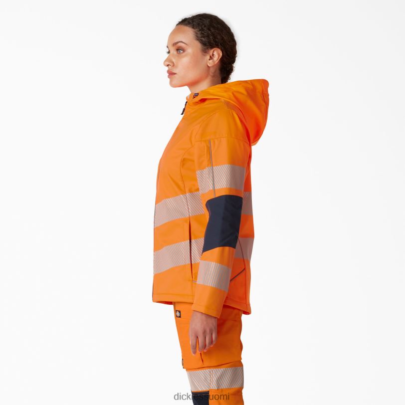 Dickies naiset hi vis performance softshell-takki oranssi (tai) työvaatteet Z844X2353