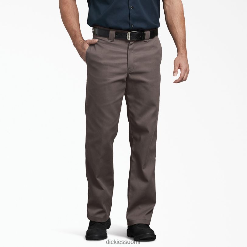 Dickies miehet 874 joustavat työhousut tummanruskea (db) työvaatteet Z844X23