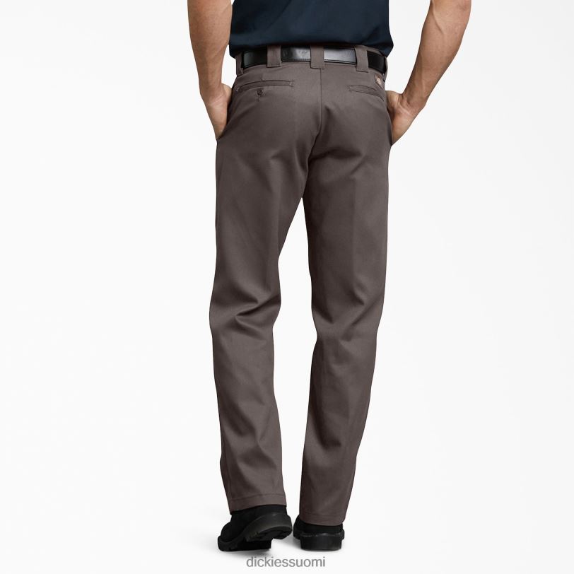 Dickies miehet 874 joustavat työhousut tummanruskea (db) työvaatteet Z844X23