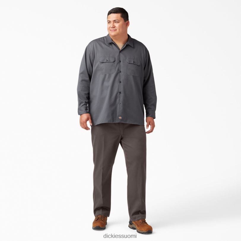 Dickies miehet 874 joustavat työhousut tummanruskea (db) työvaatteet Z844X23