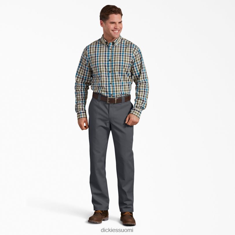 Dickies miehet Aktiivivyötäröiset normaalit housut hiilenharmaa (ch) työvaatteet Z844X169