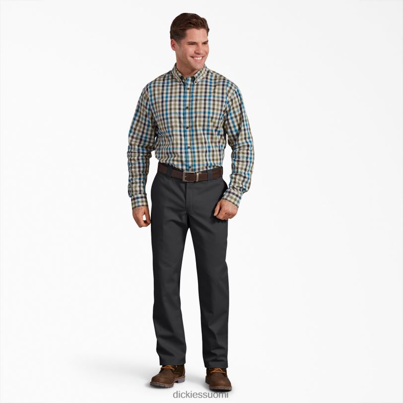 Dickies miehet Aktiivivyötäröiset normaalit housut musta (bk) työvaatteet Z844X168