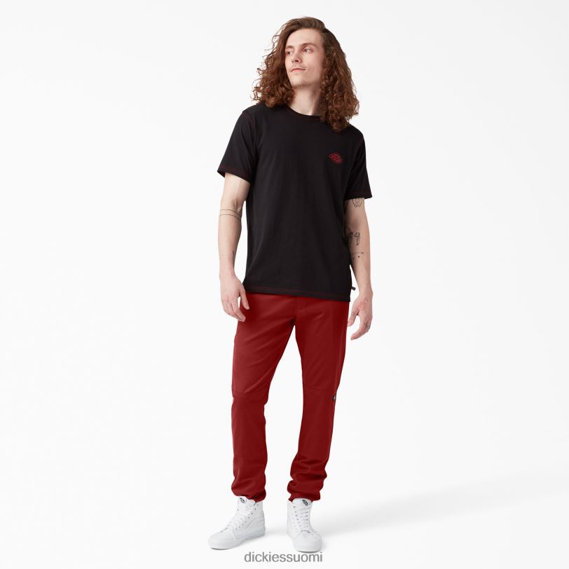 Dickies miehet Skinny fit kaksinkertaiset työhousut englannin punainen (er) työvaatteet Z844X45
