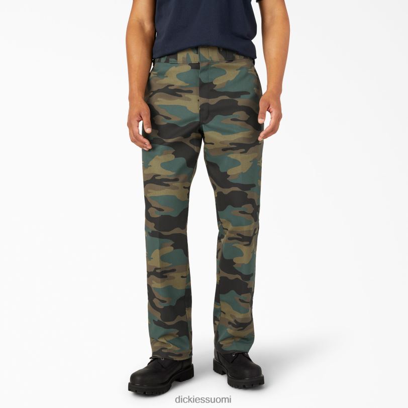Dickies miehet alkuperäiset 874 työhousut hunter green camo (hrc) työvaatteet Z844X9