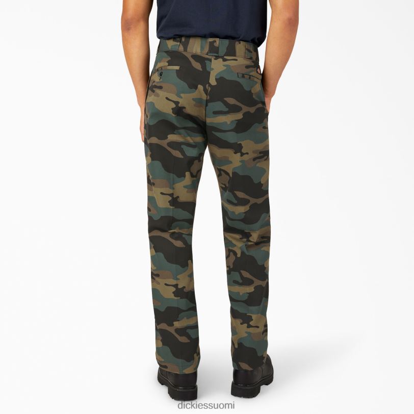 Dickies miehet alkuperäiset 874 työhousut hunter green camo (hrc) työvaatteet Z844X9