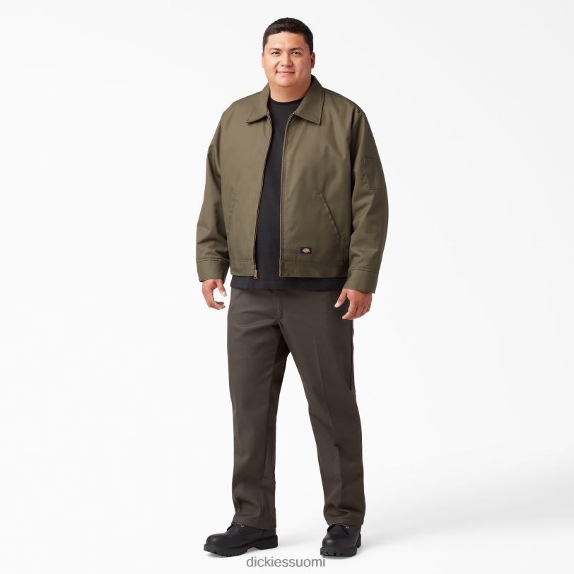 Dickies miehet alkuperäiset 874 työhousut tummanruskea (db) työvaatteet Z844X4