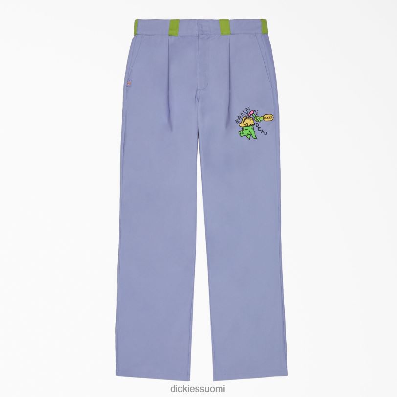 Dickies miehet brain dead värjätty 874 työhousut laventeli (lav) työvaatteet Z844X246
