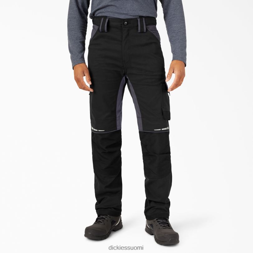 Dickies miehet suorituskykyiset työvaatteet gdt premium -housut musta (ubk) työvaatteet Z844X213