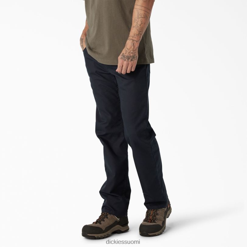 Dickies miehet tavalliset ankkahousut kivipesty tumma laivasto (sdn) työvaatteet Z844X137