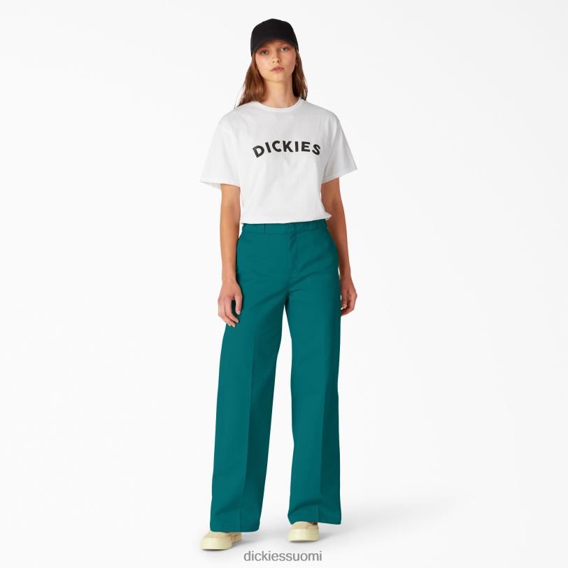 Dickies naiset kivipestyt leveät työhousut säännöllinen työvaatteet Z844X1748