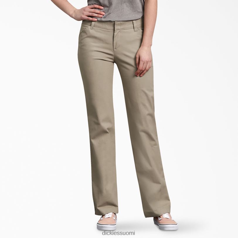 Dickies naiset rennot housut aavikon hiekka (ds) työvaatteet Z844X1747