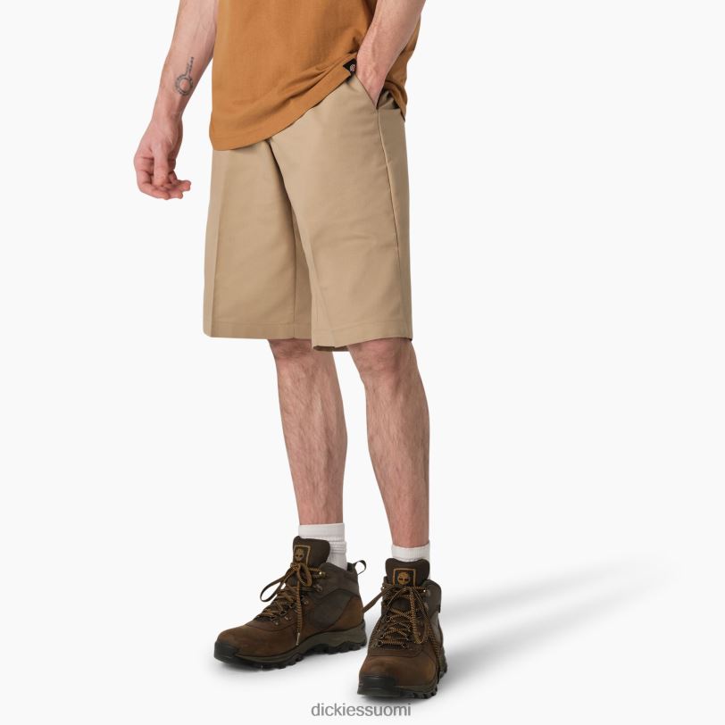 Dickies miehet jäähdyttävät aktiivivyötäröiset tasaiset shortsit 13