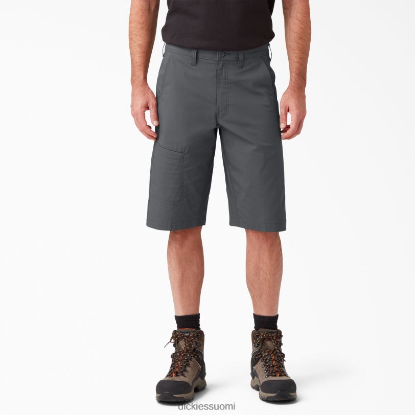 Dickies miehet jäähdyttävät hybridishortsit 13" hiilenharmaa (ch) työvaatteet Z844X407