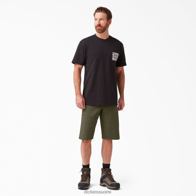 Dickies miehet jäähdyttävät hybridishortsit 13