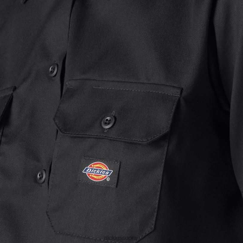 Dickies naiset leikattu työpaita musta (bk) työvaatteet Z844X2004