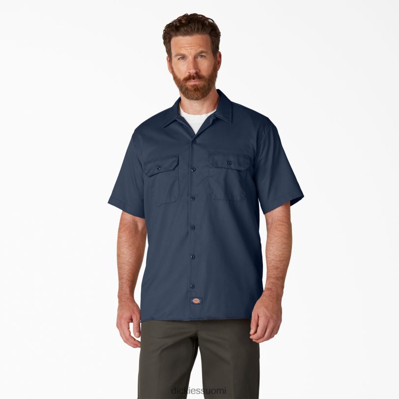 Dickies miehet lyhythihainen työpaita tummansininen (nv) työvaatteet Z844X497