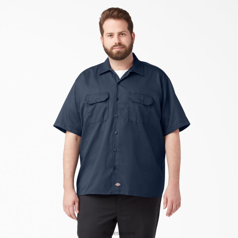 Dickies miehet lyhythihainen työpaita tummansininen (nv) työvaatteet Z844X497