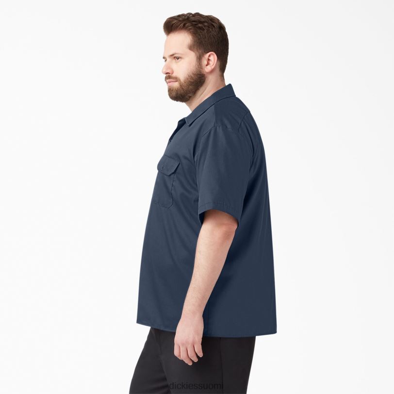 Dickies miehet lyhythihainen työpaita tummansininen (nv) työvaatteet Z844X497