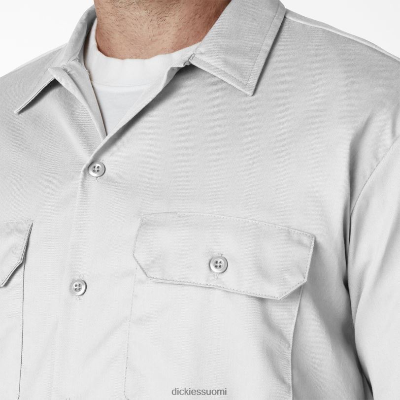 Dickies miehet lyhythihainen työpaita valkoinen (wh) työvaatteet Z844X502