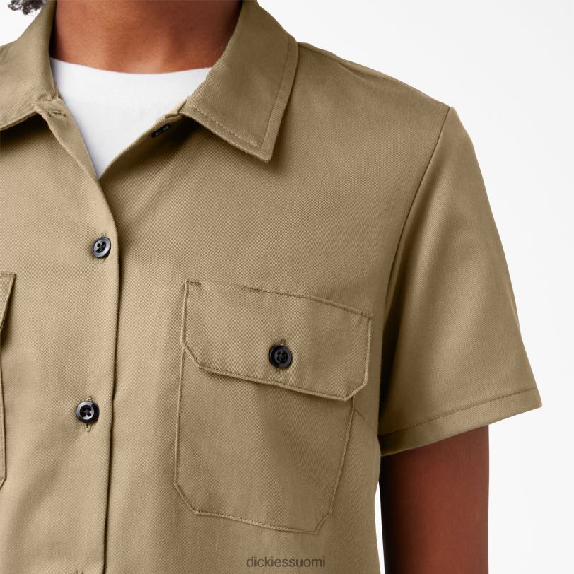 Dickies naiset 574 alkuperäinen työpaita sotilaallinen khaki (ksh) työvaatteet Z844X1533