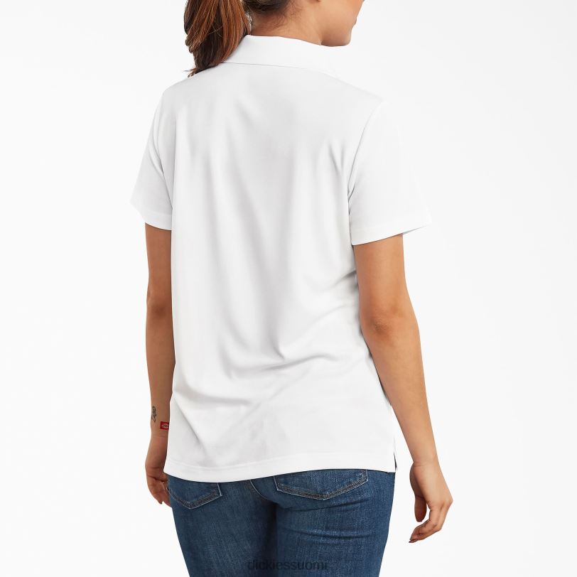 Dickies naiset suorituskyky poolopaita valkoinen (wh) työvaatteet Z844X2021