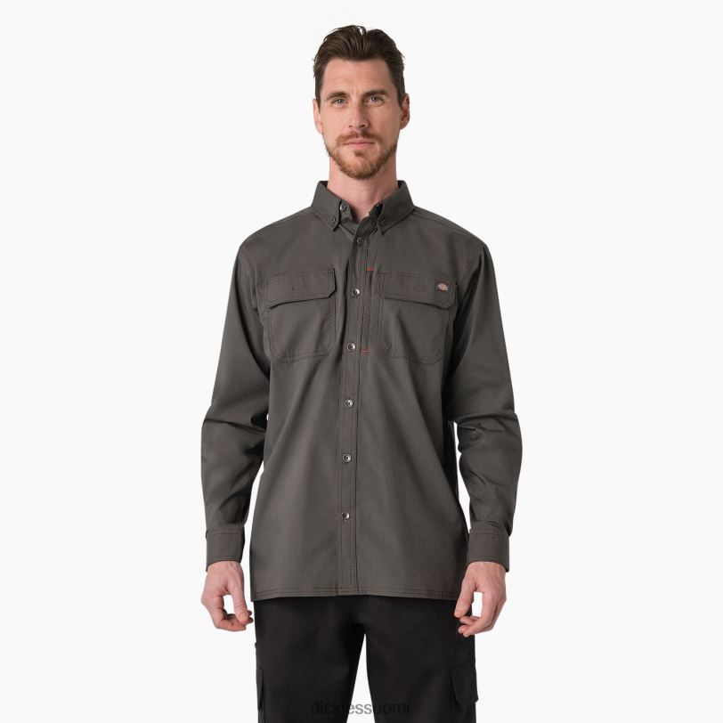 Dickies miehet duratech ranger ripstop paita liuskekiven harmaa (sl) työvaatteet Z844X690
