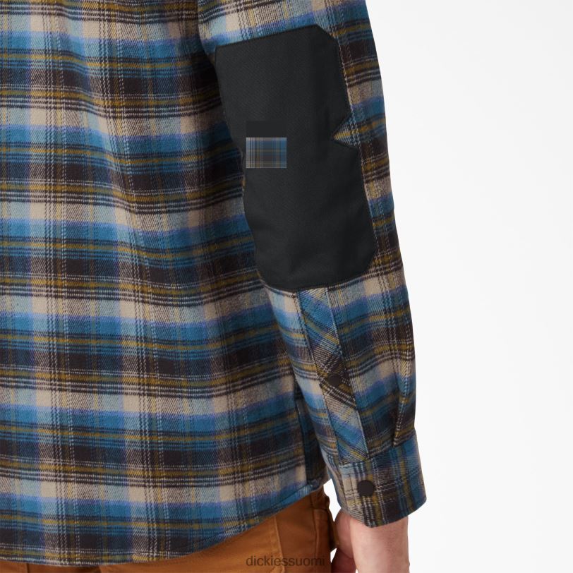 Dickies miehet raskas flanellipaita eteläinen syksy ruudullinen (b2e) työvaatteet Z844X950