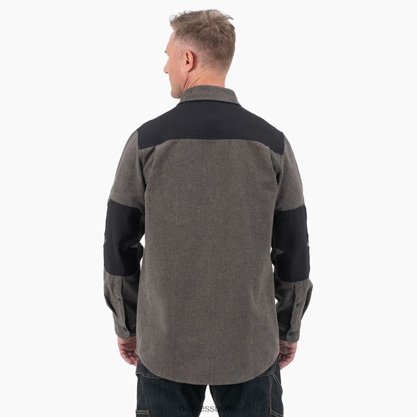 Dickies miehet raskas flanellipaita sammaleenvihreä (c1e) työvaatteet Z844X951