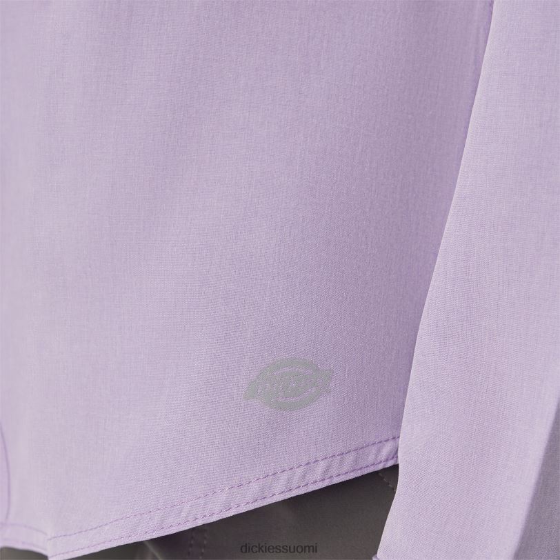 Dickies naiset viilentävä roll-tab työpaita violetti ruusu (urd) työvaatteet Z844X1678