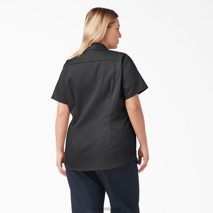 Dickies naiset plus 574 alkuperäinen työpaita musta (bsk) työvaatteet Z844X1537