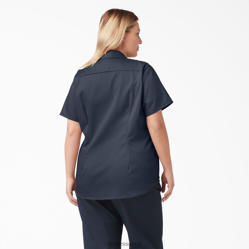 Dickies naiset plus 574 alkuperäinen työpaita tumma laivasto (asn) työvaatteet Z844X1536