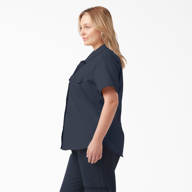 Dickies naiset plus 574 alkuperäinen työpaita tumma laivasto (asn) työvaatteet Z844X1536