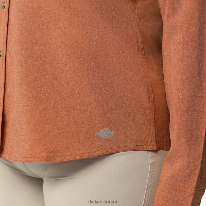 Dickies naiset plus viilentävä roll-tab työpaita kupari kanerva (eh2) työvaatteet Z844X1683