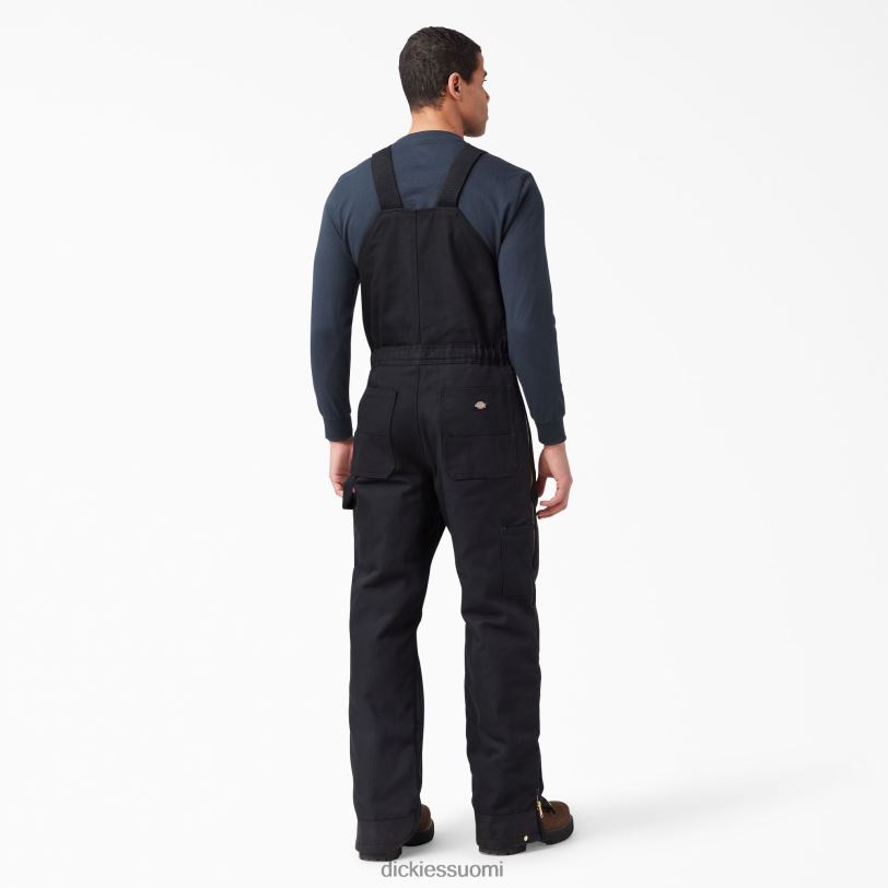 Dickies miehet ankka eristetyt ruokalappuhaalarit musta (bk) vaatteet Z844X1443